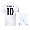 Santos FC Neymar JR 10 Hjemme 2024-25 - Barn Draktsett